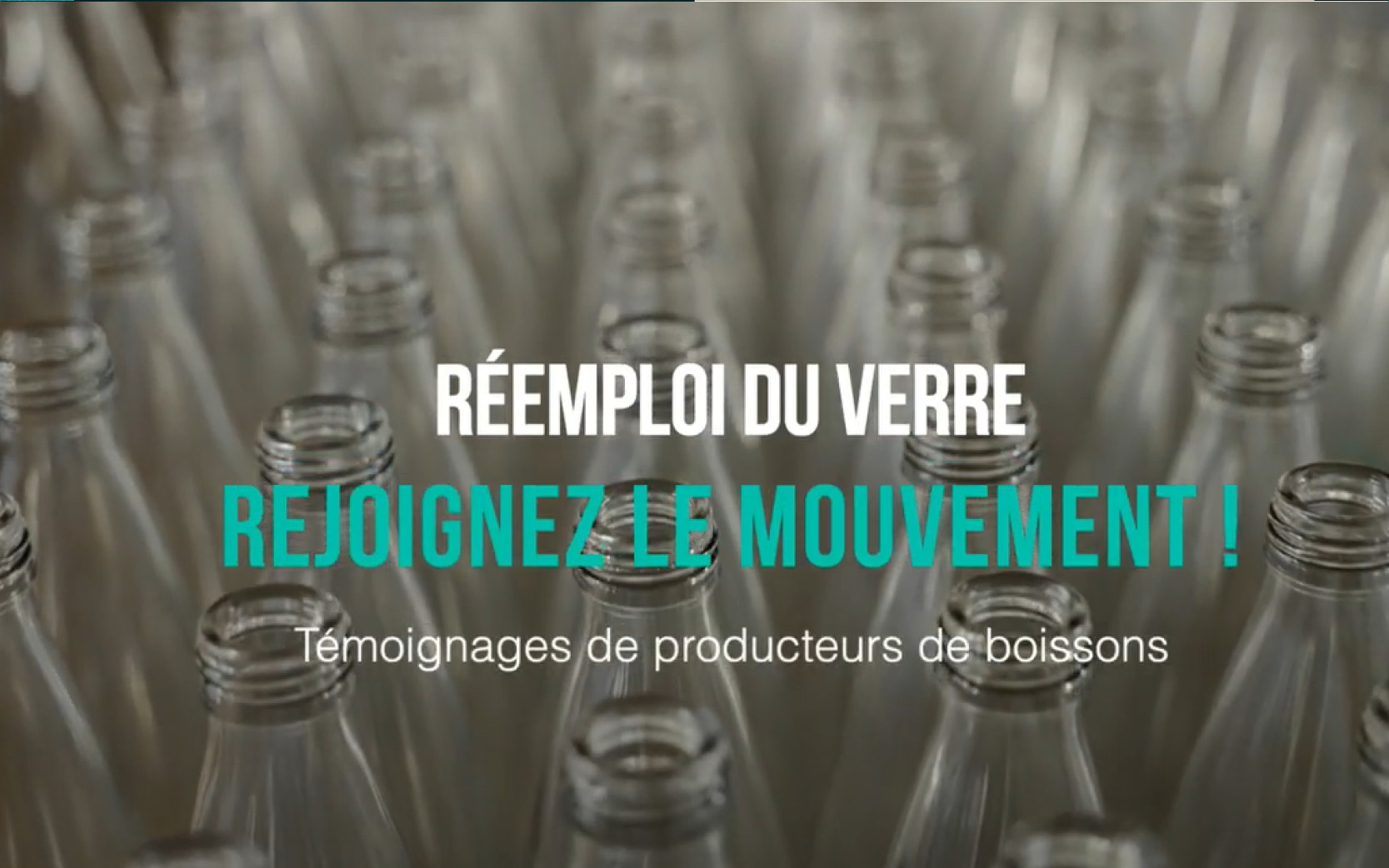 Titre vidéo réemploi témoignage producteur boissons